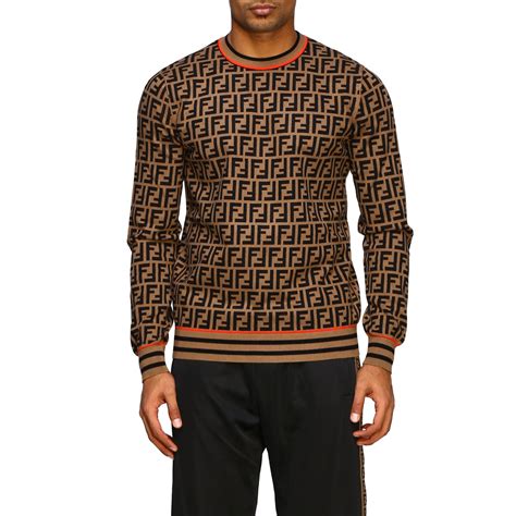 men's fendi sweatshirt|Fendi sweater men's sale.